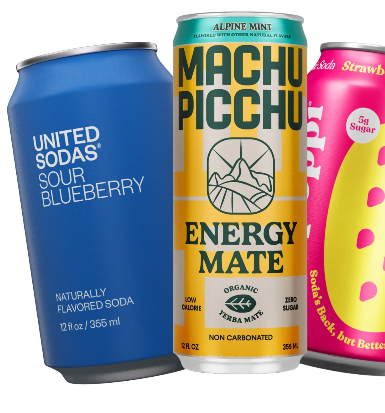 Functional sodas and cold brew drinks