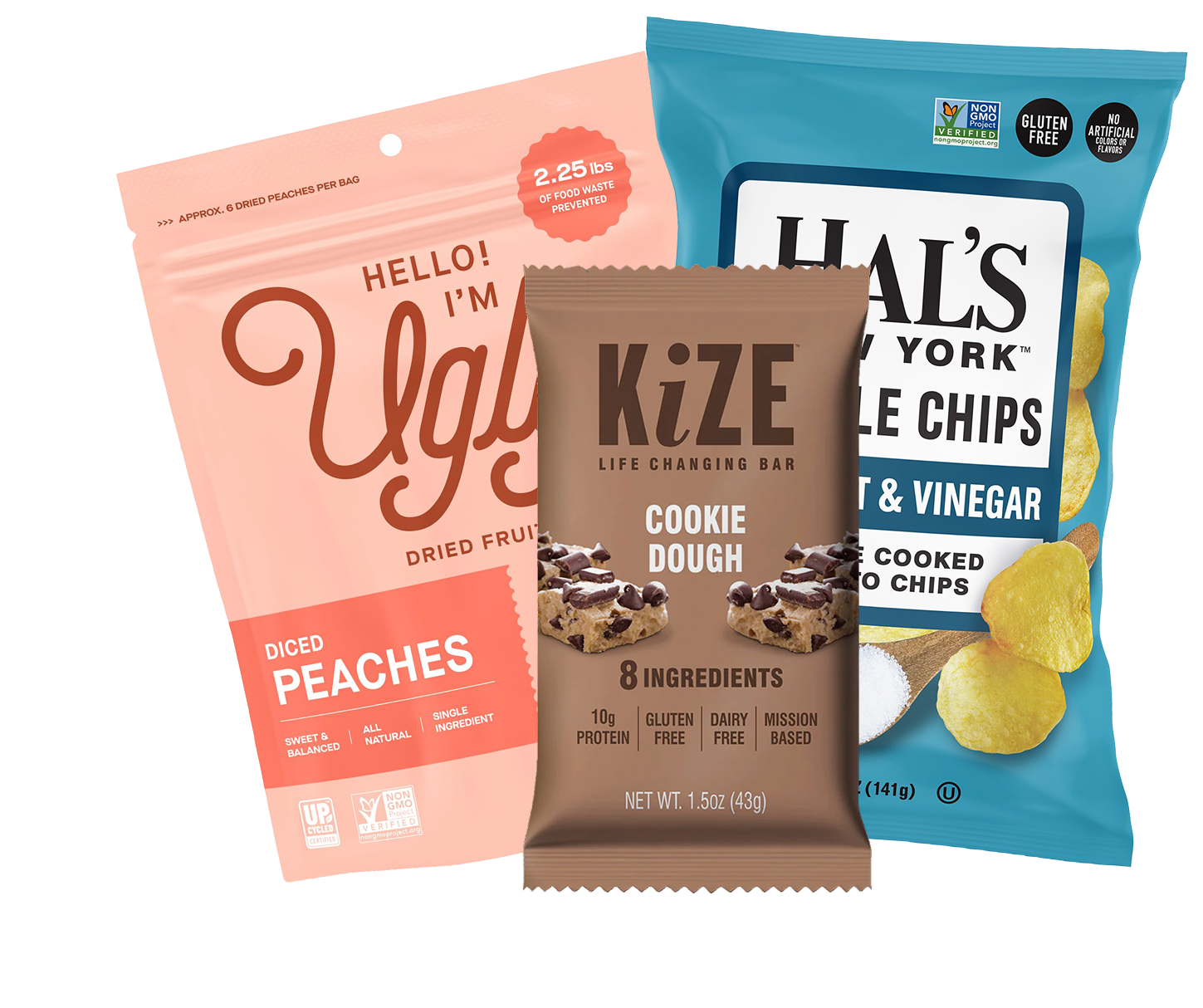Snackmagic snackbox builder showing curated brand products