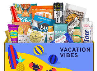 Vacation Vibes themed box